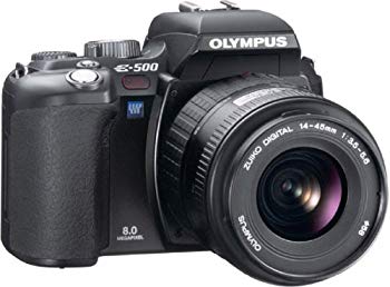 [Used] (Unused / Unopened) OLYMPUS Digital SLR camera E-500 Black Lens Set
