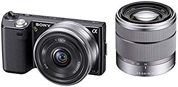 [Used] (Unused/Unopened) Sony SONY Mirrorless SLR α NEX-5 Double Zoom Lens Kit E16mm F2.8+E18-55mm F3.5-5.6 OSS included Black NEX-5D/B