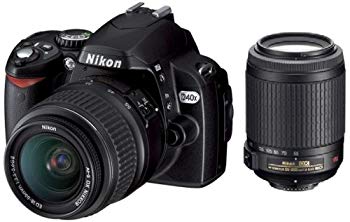 [Used] (Unused / Unopened) NIKON Digital SLR camera D40X Double Zoom Kit D40XWZ