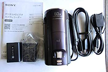 [Used] Sony HD Video Camera HandyCam HDR-CX670 Bordeaux Brown optical 30 times HDR-CX670-T