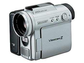 【中古】SHARP VL-Z7 液晶デジタルビデオカメラ シルバー