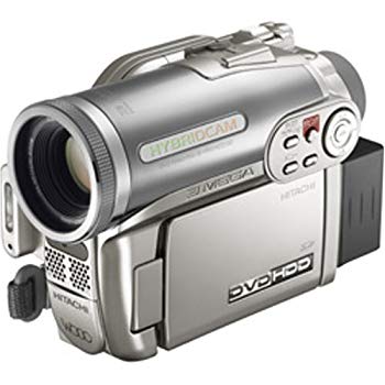 [Used] (Unused / Unopened) HITACHI Hybrid DVD Camera DZ-HS303 Wooo Champagne Silver DZ-HS303-S