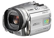 [Used] (Unused / Unopened) JVC Kenwood Victor Hard Disc Movie Everio 30GB Clear Silver GZ-MG505-S