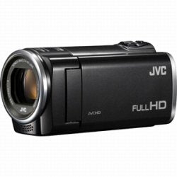 [Used] (Unused / Unopened) Victor JVC SD compatible Full Hi-Vision Video Camera (Clear Black) GZ-E77-B