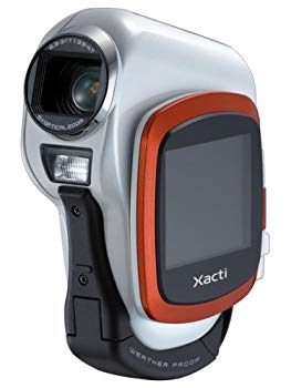 [Used] (Unused / Unopened) SANYO Digital Movie Camera XACTI DMX-CA6 Orange (Life Waterproof)