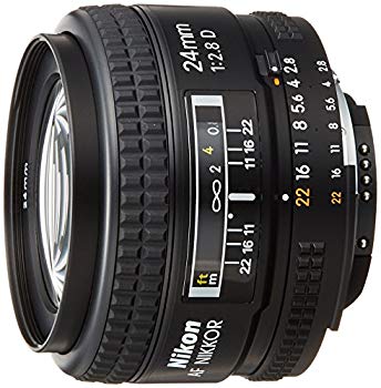 [Used] Nikon Single Focus Lens AI AF Nikkor 24mm F/2.8 Full size compatible