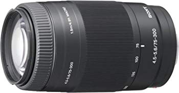 [Used] Sony SONY telephoto zoom lens 75-300mm F4.5-5.6 Full size compatible