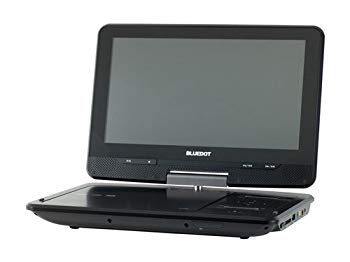 [Used] (Unused / Unopened) BlueDot [BlueDot Portable DVD player] 10 inch rotary model black BDP-1030K