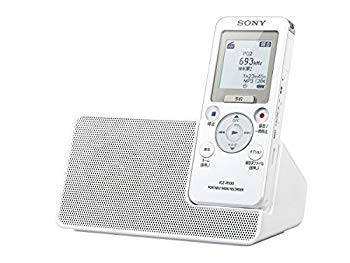 [Used] (Unused/Unopened) Sony SONY Portable Radio IC Recorder 8GB FM/AM Radio Reservation Recording Function Linear PCM Recording compatible Speaker Cleardle Includes ICZ-R100
