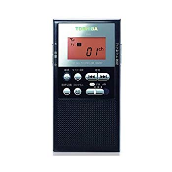 [Used] (Unused/Unopened) TOSHIBA TV audio/FM/AM Radio Black TY-TPR1 (K)