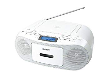 [Used] (Unused/Unopened) Sony CD Radio Cassette Coder White CFD-S50/W