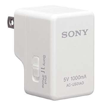 【中古】SONY USB充電AC電源アダプター AC-U501AD