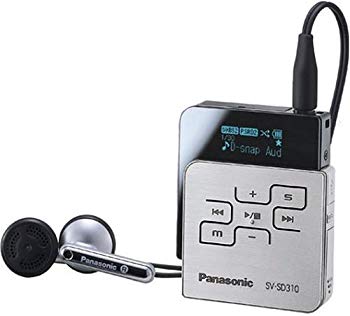 【中古】(未使用･未開封品)　パナソニック SDオーディオプレーヤー シルバー SV-SD310-S