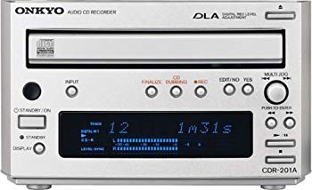 [Used] ONKYO INTEC155 Audio CD Recorder Silver CDR-201A (S)