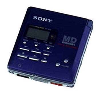 [Used] Sony Sony MZ-R55 Blue Portable MD recorder (MDLP non-support/recording/playback machine/recording re-recording/MD Walkman)