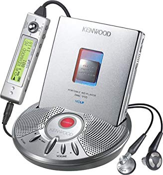 [Used] KENWOOD DMC-V55-S Portable MD Player Silver