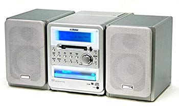 【中古】Victor ビクター JVC　UX-Q1-S シルバー　マイクロコンポーネントMDシステム　（CD/MDコンポ）