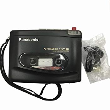 [Used] Panasonic Portable Mini Cassette Recorder RQ-L400-K Black