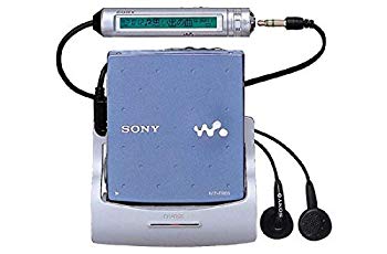 [Used] (Unused / Unopened) SONY Sony MZ-E909 Blue MD Walkman (Portable MD player) MDLP compatible