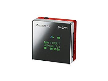 【中古】(未使用･未開封品)　パナソニック SDオーディオプレーヤー レッド SV-SD90-R