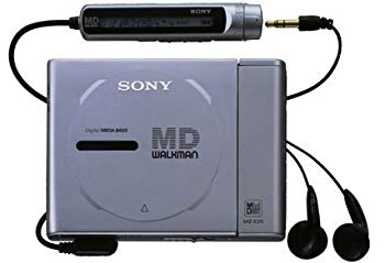 [Used] (Unused/Unopened) SONY MZ-E25-S Silver Portable MD player MDLP non-compatible (MD playback dedicated machine/MD Walkman)