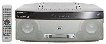 [Used] Sharp 1-bit DVD/MD system SD-FV10-S Silver system