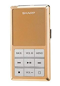 [Used] (Unused/Unopened) SHARP NAPSTER compatible digital audio player (512MB/miniSD compatible/FM transmitter built-in) Copper MP-E200-X