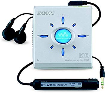 [Used] (Unused / Unopened) SONY MD Walkman MDLP compatible MZ-E500-S Silver
