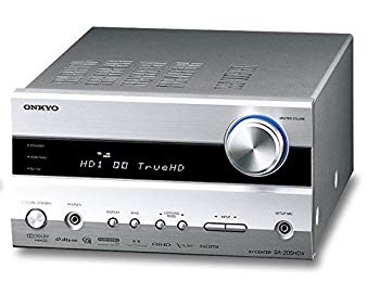 [Used] ONKYO AV Center 5.1ch compatible Maximum output 30W x 5 Silver SA-205HDX (S)