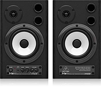 [Used] (Unused/Unopened) Belinger 24-bit/192 KHz Digital 40 W stereonia field monitor (set of 2) MS40