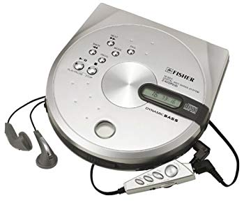 [Used] (Unused / Unopened) Fisher Z-ACDP2 Portable CD Player Silver