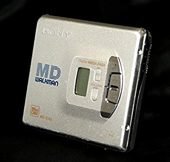 [Used] (Unused/Unopened) SONY Sony MZ-E30-S Silver Portable MD player MDLP non-support (MD playback dedicated machine/MD Walkman)