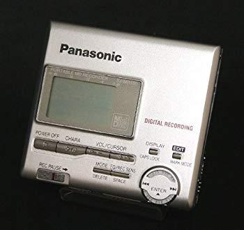 [Used] (Unused/Unopened) Panasonic Panasonic SJ-MR100-S Silver Portable MD recorder MDLP non-compatible (MD recording playback machine/recording/MD Walkman/MD player)