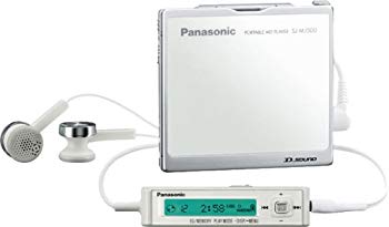 【中古】(未使用･未開封品)　パナソニック ポータブルMDプレーヤー ホワイト SJ-MJ500-W