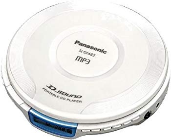 【中古】(未使用･未開封品)　パナソニック ポータブルCDプレーヤー ホワイト SL-SX482-W