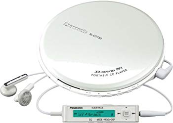 【中古】(未使用･未開封品)　パナソニック ポータブルCDプレーヤー ホワイト SL-CT730-W