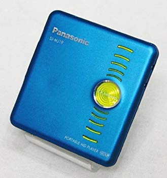 [Used] Panasonic Panasonic SJ-MJ19-A Blue Portable MD player MDLP compatible (MD playback dedicated machine/MD Walkman)