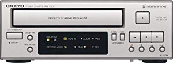 [Used] (Unused / Unopened) ONKYO FR Auto Reverse Cassette Deck Silver K-S7GX (S)
