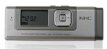 【中古】(未使用･未開封品)　NHC デジタルラジオレコーダー DR-A4160 (最大16時間録音、ボイスレコーダー機能搭載、時計内蔵)