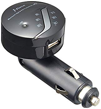 [Used] (Unused/Unopened) J-Force Bluetooth FM Transmitter (AAC/APTX compatible) Black JF-BTFMAXK