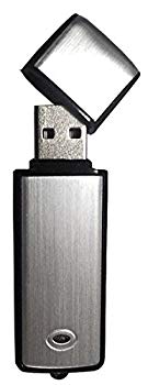 [Used] (Unused / Unopened) BERYKOKO Voice Recorder USB Memory type 8GB Silver Model Windows 7/8/8.1/10 Operation confirmed Japanese Denon / 18 months warranty (Sil)