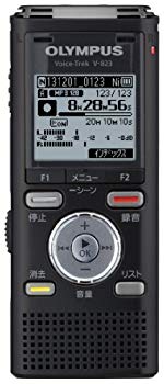 [Used] OLYMPUS IC recorder VOICETREK 8GB Linear PCM compatible MicroSD compatible BLK Black V-823