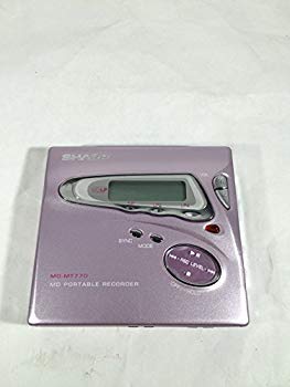 [Used] (Unused / Unopened) SHARP MD Portable Recorder Pink MD-MT770
