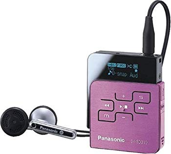 【中古】(未使用･未開封品)　パナソニック SDオーディオプレーヤー ピンク SV-SD310-P