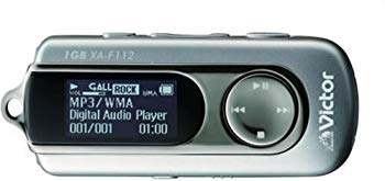 [Used] (Unused / Unopened) JVC XA-F112-S Alneo 1GB Digital Audio Player Platinum Silver