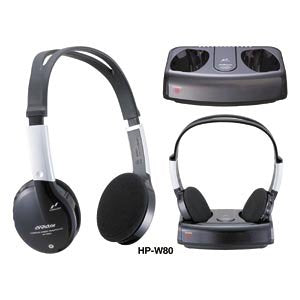 [Used] (Unused / Unopened) With JVC HP-W80 Open Headphone Cordless Transmitter