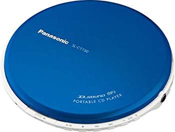 【中古】(未使用･未開封品)　パナソニック ポータブルCDプレーヤー ブルー SL-CT730-A
