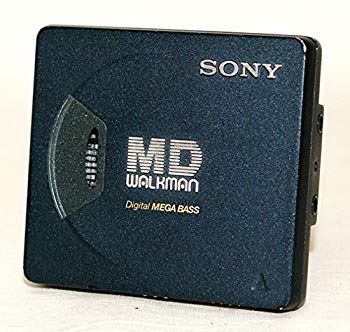 [Used] Sony Sony MZ-E55 (Midnight Blue) Portable MD player MDLP non-support (MD playback dedicated machine/MD Walkman)