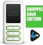 【中古】(未使用･未開封品)　Turbolinux wizpy KNOPPIX Edu6 EDITION 4GB ホワイト P0683