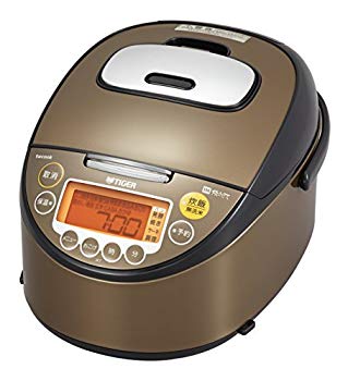 [Used] Tiger IH rice cooker 5.5 with brown recipes freshly cooked rice jkt-J100-XT Tiger